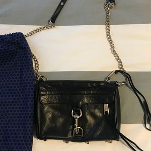 Rebecca Minkoff mini MAC crossbody in black